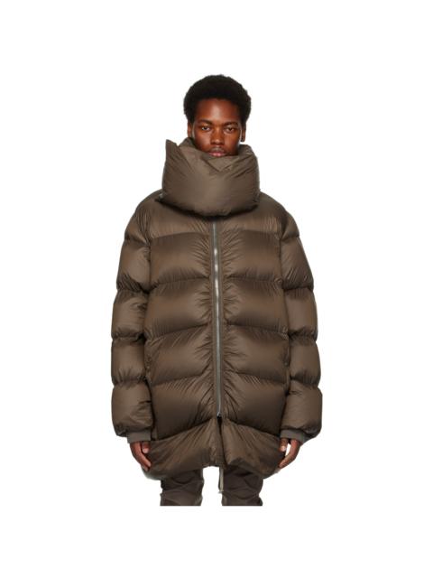 Rick Owens funnel-neck padded coat