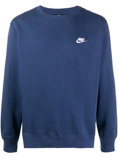Nike embroidered logo jumper