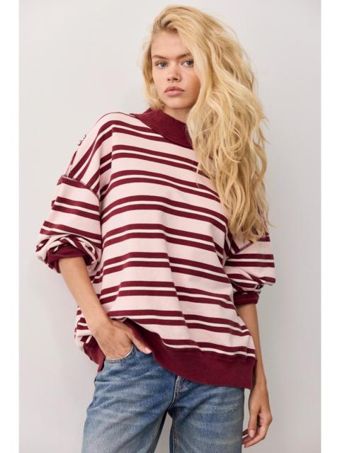FREE PEOPLE Palm Springs Striped Pullover