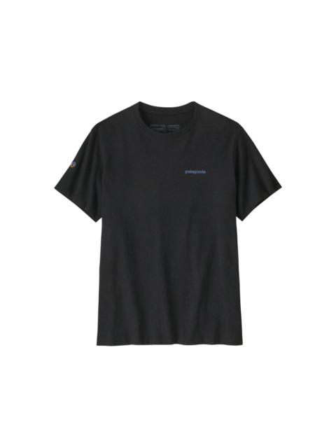 Patagonia logo-embroidery cotton T-shirt