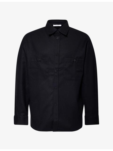 Givenchy Patch Pocket Wool Shirt