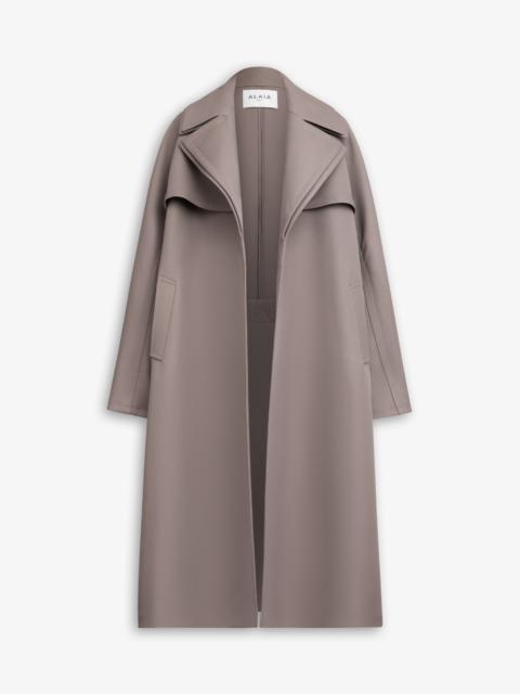 【送料&関税込】Alaia AlaAa Trench Coact Double Diagonal Alaïa Alaïa Women Alaïa Trench Coact Double Diagonal