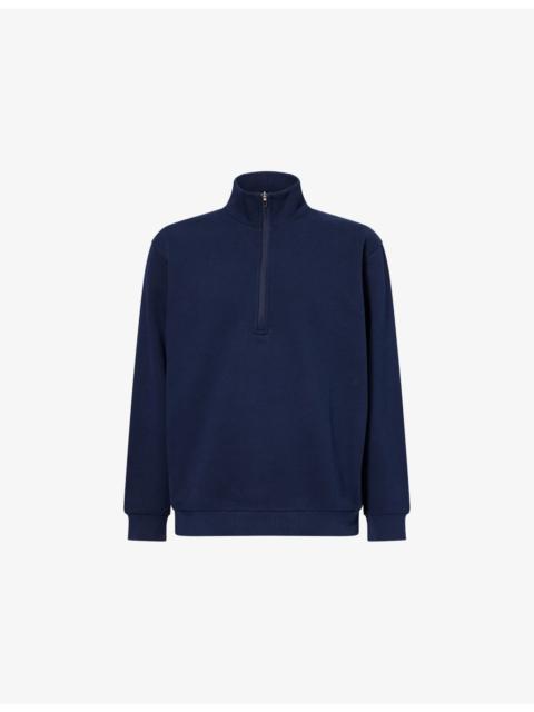 lululemon Steady State Half-Zip Cotton-Blend Sweatshirt