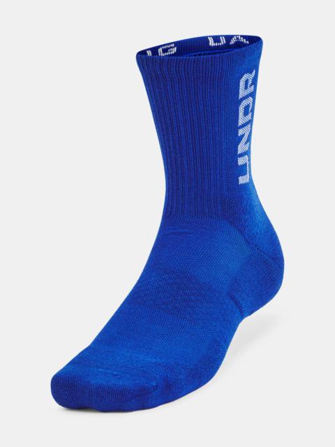 Under Armour Unisex UA 3-Maker 3-Pack Mid-Crew Socks