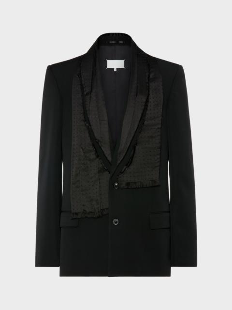 Maison Margiela Wool Scarf Jacket