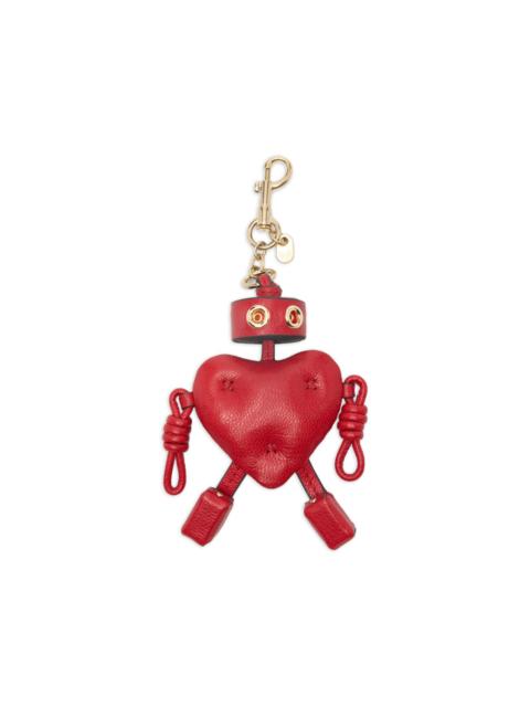 Anya Hindmarch heart-shape keyring