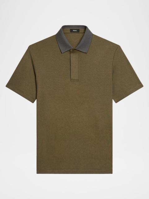 Theory Men's Anemone Kayser Jersey Polo Shirt