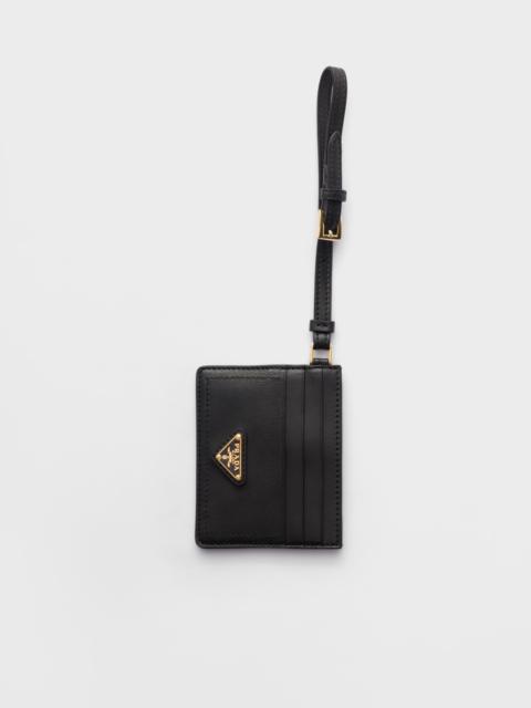 Prada Nappa leather card holder