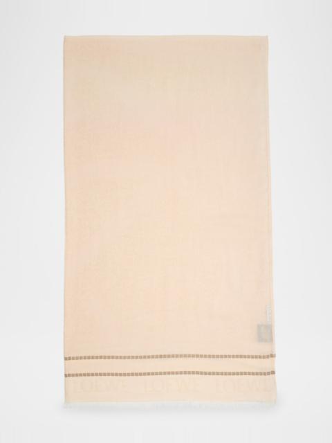 Loewe Anagram Cotton Pareo Scarf