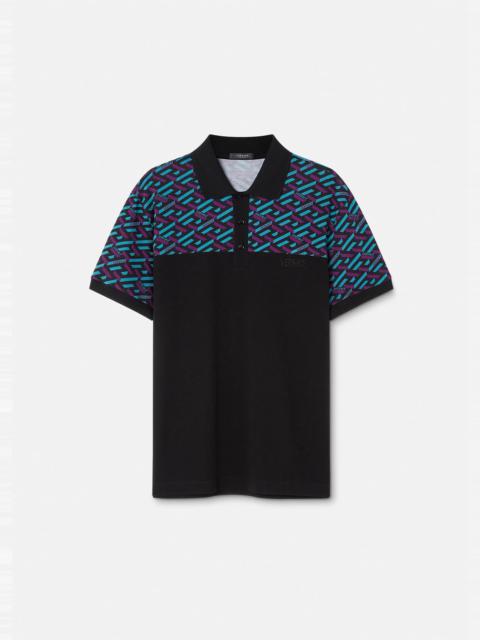 VERSACE La Greca Polo Shirt