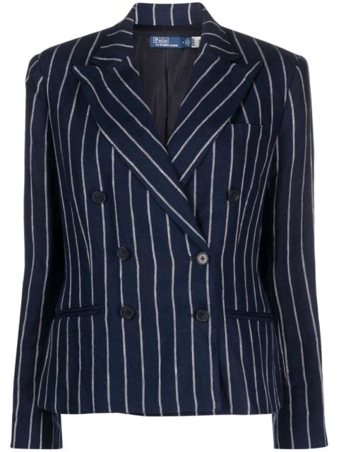 Polo Ralph Lauren striped linen blazer