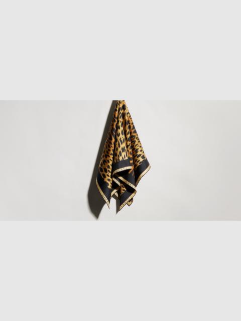 GUCCI Printed silk twill carré