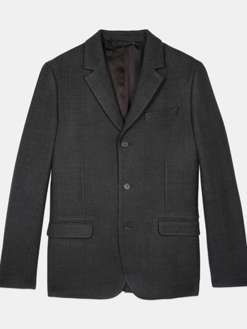 The Kooples GREY WOOL BLEND SUIT JACKET