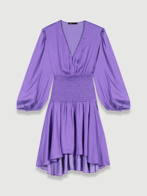 maje Short satin dress