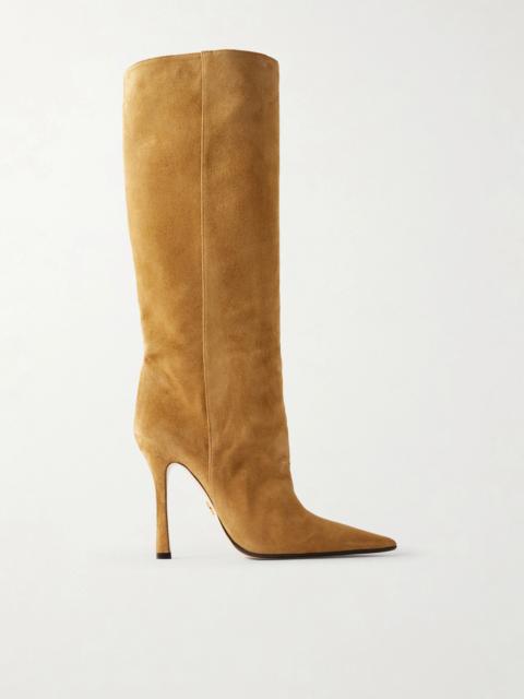 GUCCI Suede Knee Boots