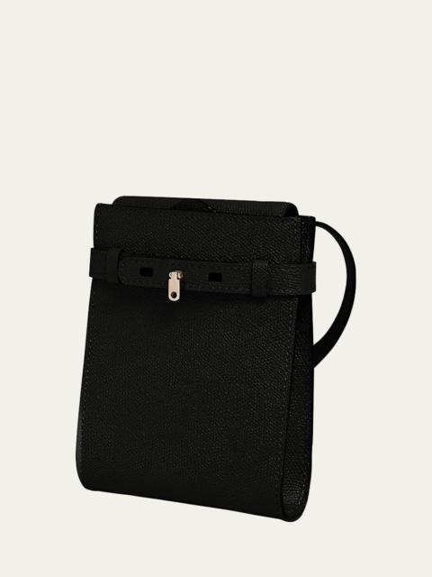 Valextra Men's Brera B Crossbody Tracollina Slim
