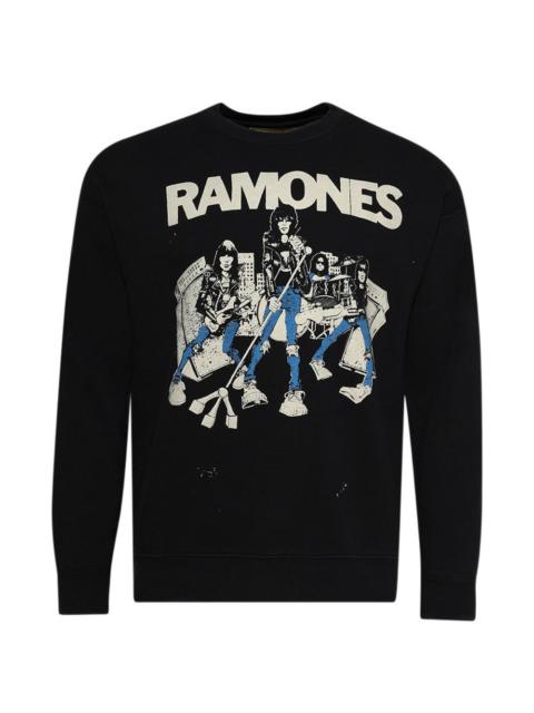 MadeWorn Ramones graphic crew sweatshirt