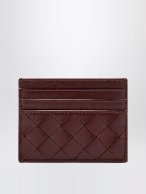 Bottega Veneta Barolo color card holder in Intrecciato
