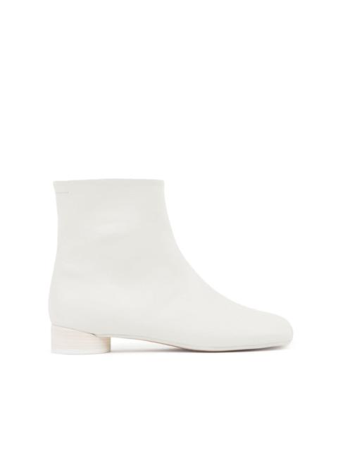 MM6 Maison Margiela Anatomic 30mm leather ankle boots