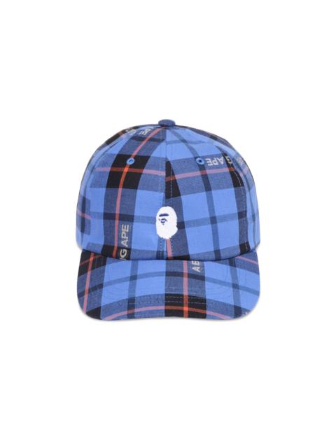 BAPE Check Panel Cap 'Blue'