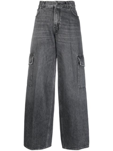 HAIKURE Bethany Cargo Marble trousers