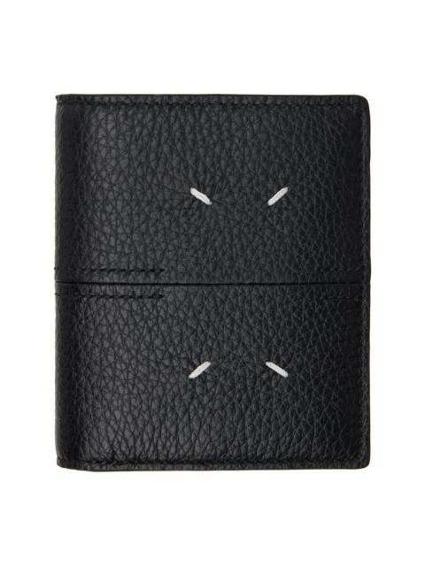 Maison Margiela Black Four Stitches Wallet
