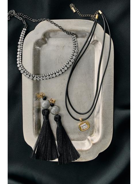 FREE PEOPLE Pip Semiprecious Tassel Earrings
