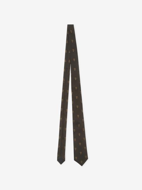 Burberry B Shield Silk Tie