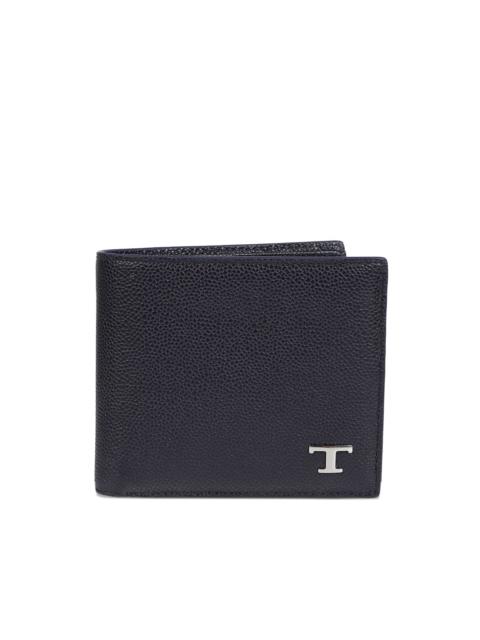 Tod's logo-detail leather wallet