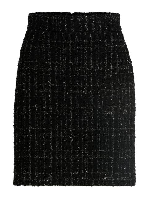 BOSS MINI SKIRT IN SPARKLE-EFFECT TWEED
