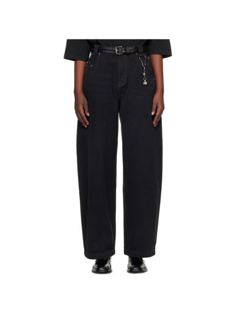 WILLY CHAVARRIA Black Bad Girl Jeans
