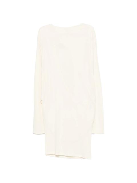 JACQUEMUS Jacquemus Draped Open-back Mini Dress