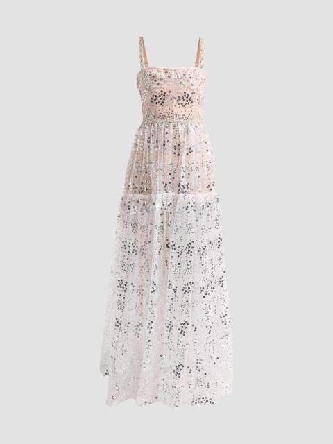 BRONX BANCO Women's Midnight Embellished Gown - White