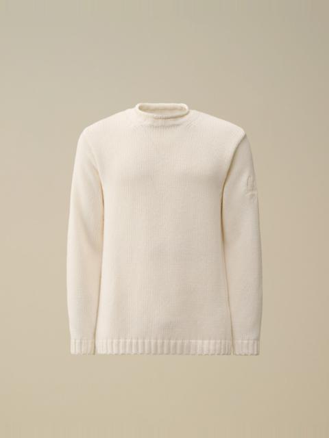 Lambswool GRS Boxy Crew Neck Knit