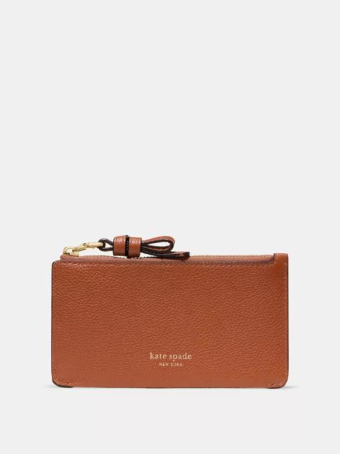 kate spade Loop Zip Card Case