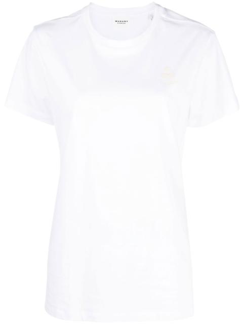 Isabel Marant Étoile Aby Logo-embroidered T-shirt