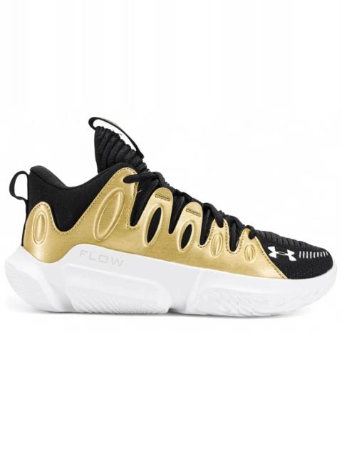 Under Armour Under Armour W Flow Breakthru 4 Black Metallic Gold White (Women's)