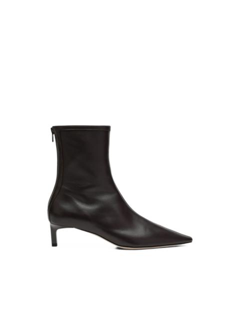 DEAR FRANCES Topo pointed-toe ankle boots