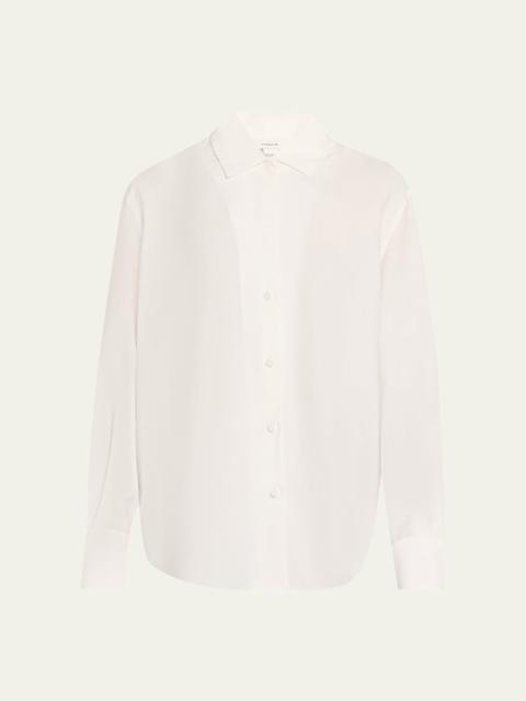 Vince Refined Twill Covered Button Shirt