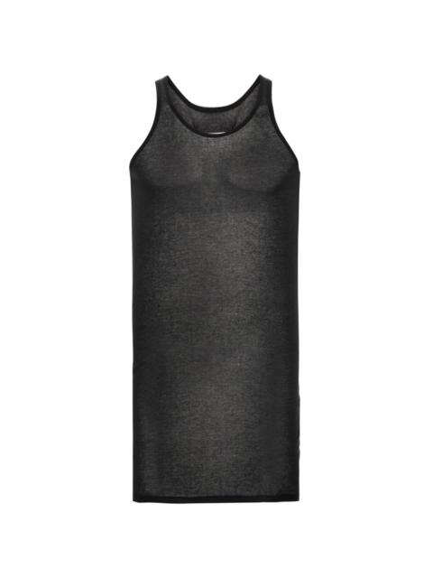 Maison Margiela fine-ribbed tank top