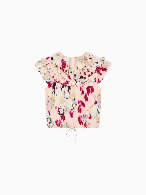 ULLA JOHNSON Eleonore Silk Top