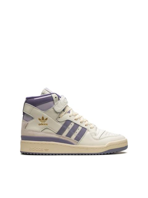 Forum 84 High "Off White/Silver Violet" sneakers