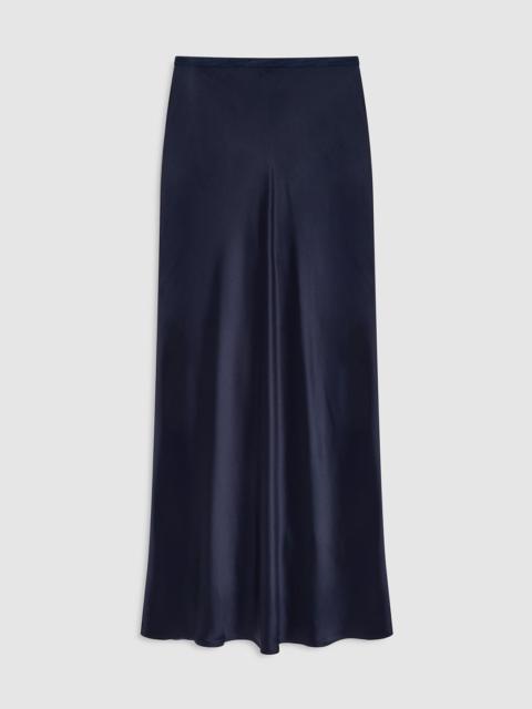 ANINE BING Bar Maxi Skirt - Navy