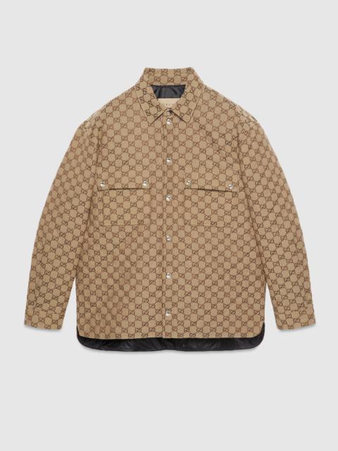 GUCCI GG canvas shirt