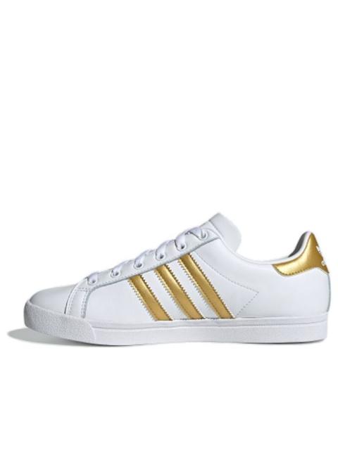 adidas (WMNS) adidas Coast Star 'White Gold Metallic' EE6200