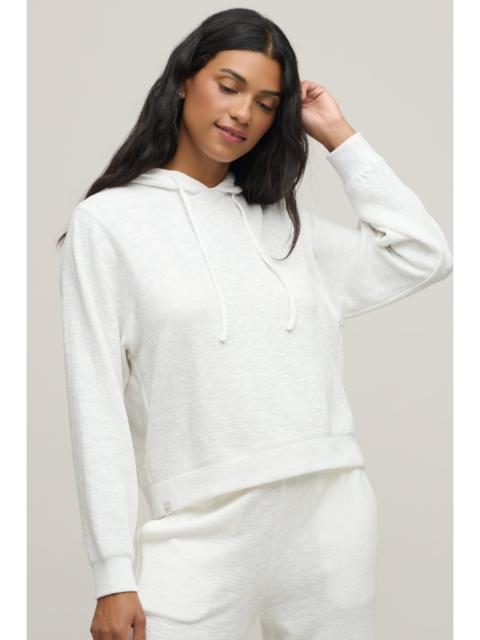 Barefoot Dreams Slub Double Knit Seamed Hoodie