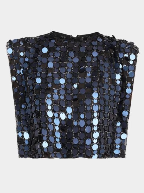 JBQ Nori Sequined Crop Top