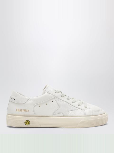 Golden Goose May sneakers in white leather