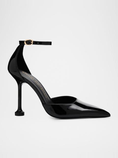 Stuart Weitzman 100mm Stuartini Patent Leather Pumps