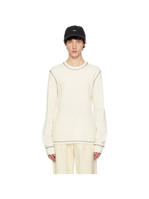 Wood Wood Off-White Emil Long Sleeve T-Shirt